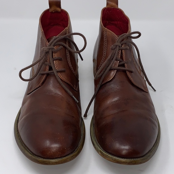 steve madden olden leather chukka boot